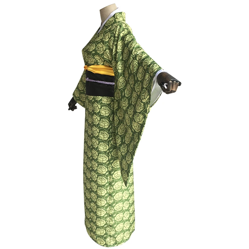 Костюм для косплея из аниме рассекающий демонов кимоно в японском стиле Униформа