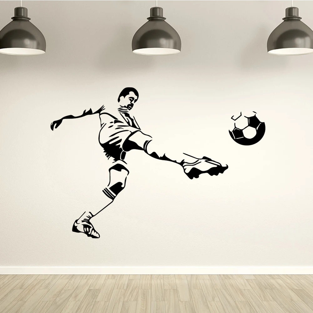 

New play football Vinyl Wall Sticker Home Decor Stikers Vinyl Wall Art Decals Mural Poster