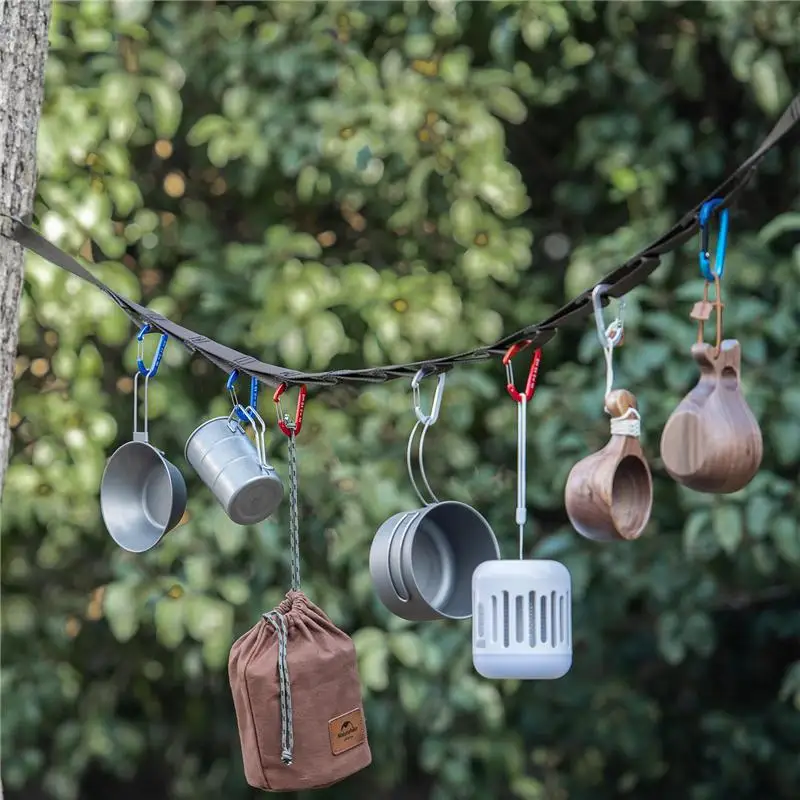 

Naturehike Professional Adjustable Nylon Sling Multifunctional Durable Outdoor Camping Hanging Rope Hammock Sling NH20DC002