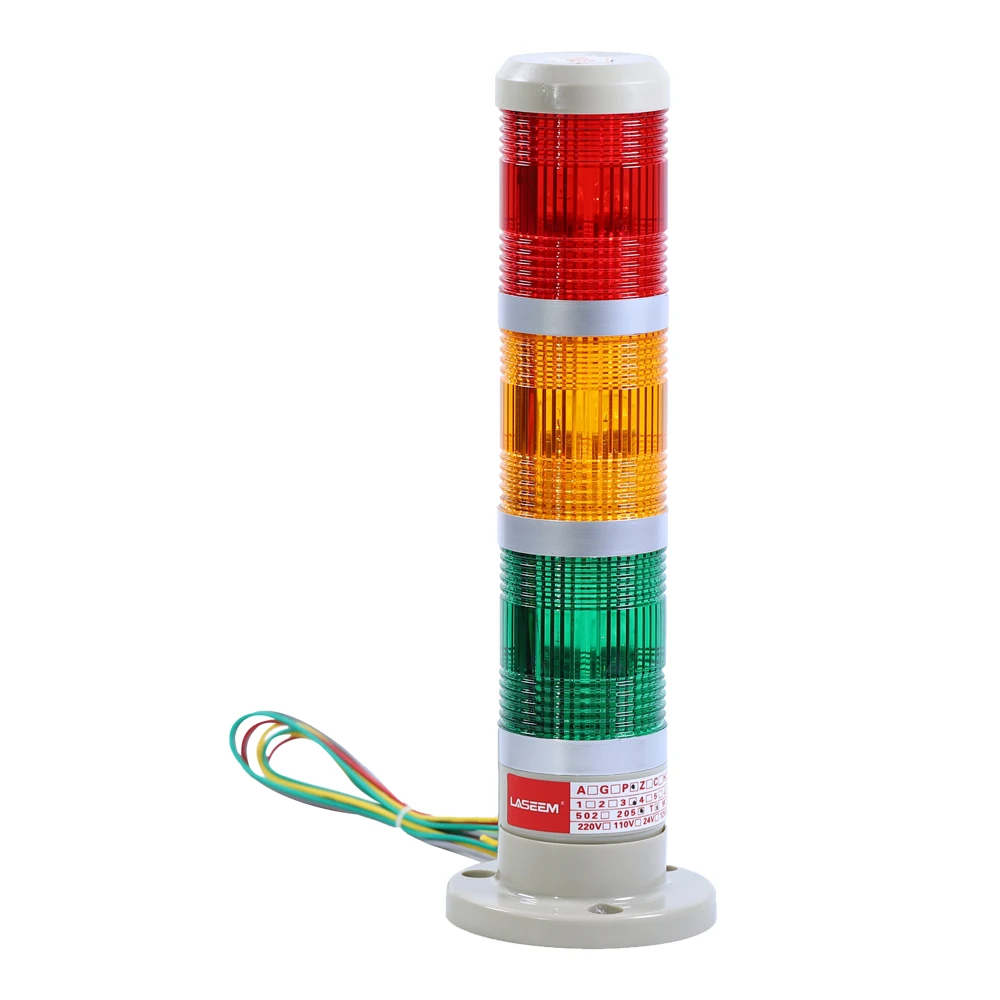 Промышленный подвесной светильник 3-х слойные сигнала башенная лампа устойчивый