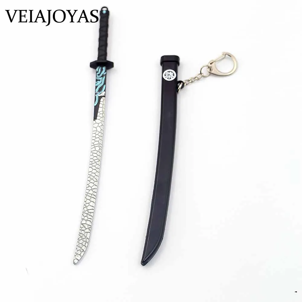 Hot Anime Assassin Scissor Seven Alloy Weapon Keychains Amulet Tag Pendant Keychain Key Rings Holder for Men Jewelry Accessories | Украшения
