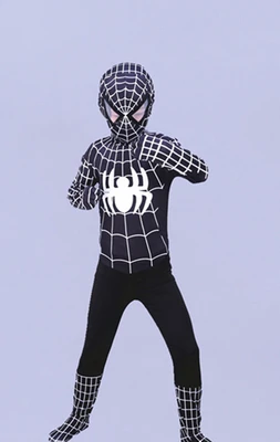 Костюм Человека паука Детский костюм с 3d маской для девочек и детей Удивительный