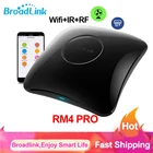 Универсальный Смарт-пульт дистанционного управления Broadlink RM4 PRO Wifi IR RF смарт-дом пульт дистанционного управления ТВ-кондиционер через приложение Broadlink Alexa Google