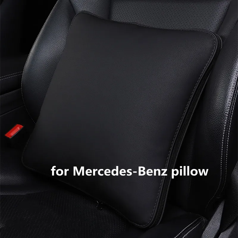 

for Mercedes-Benz high-end leather air conditioner quilt cushion dual-purpose pillow Limited Edition 4s shop after-sales gift