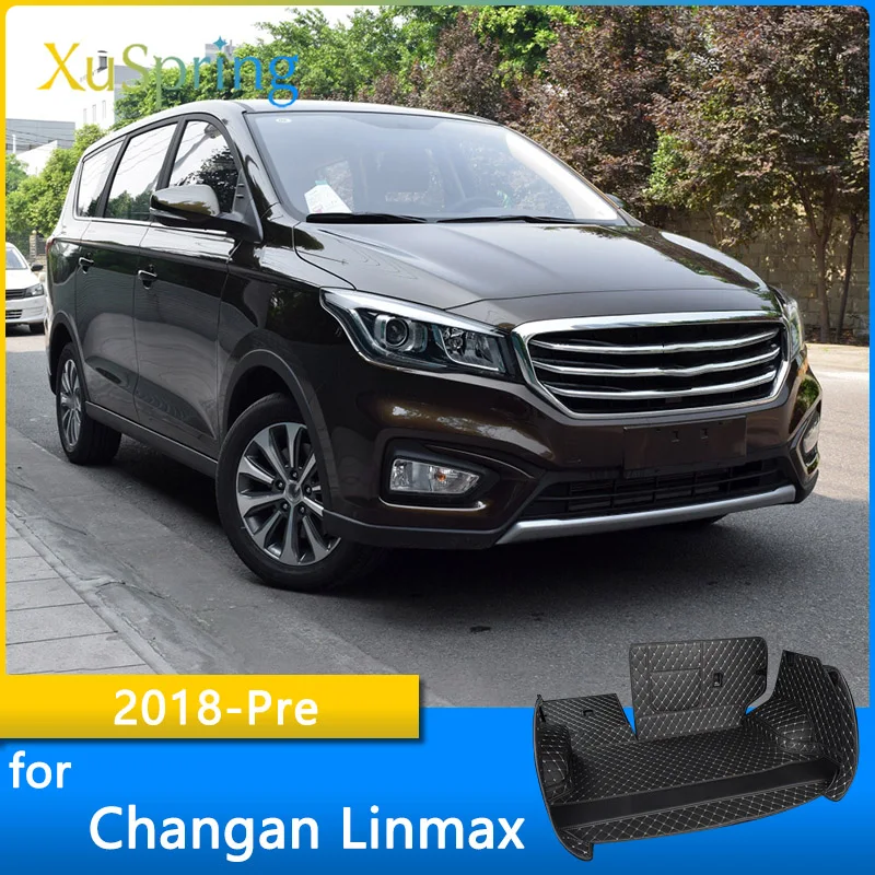 

Car Trunk Mat Cargo Liner For Changan Linmax A800 Oushang 2018 2019 2020 2021 Rear Tail Durable Boot Cover Protective Styling