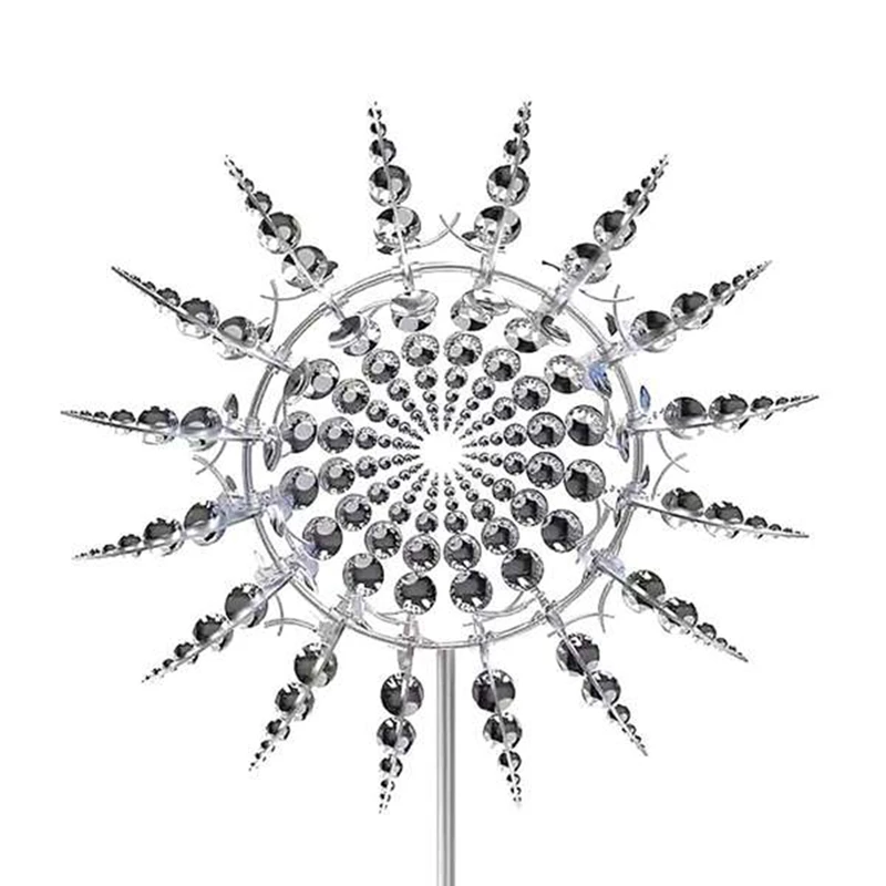 

Unique and Magical Metal Windmill Outdoor Wind Spinners Wind Catchers Yard Patio Lawn Garden Decoration