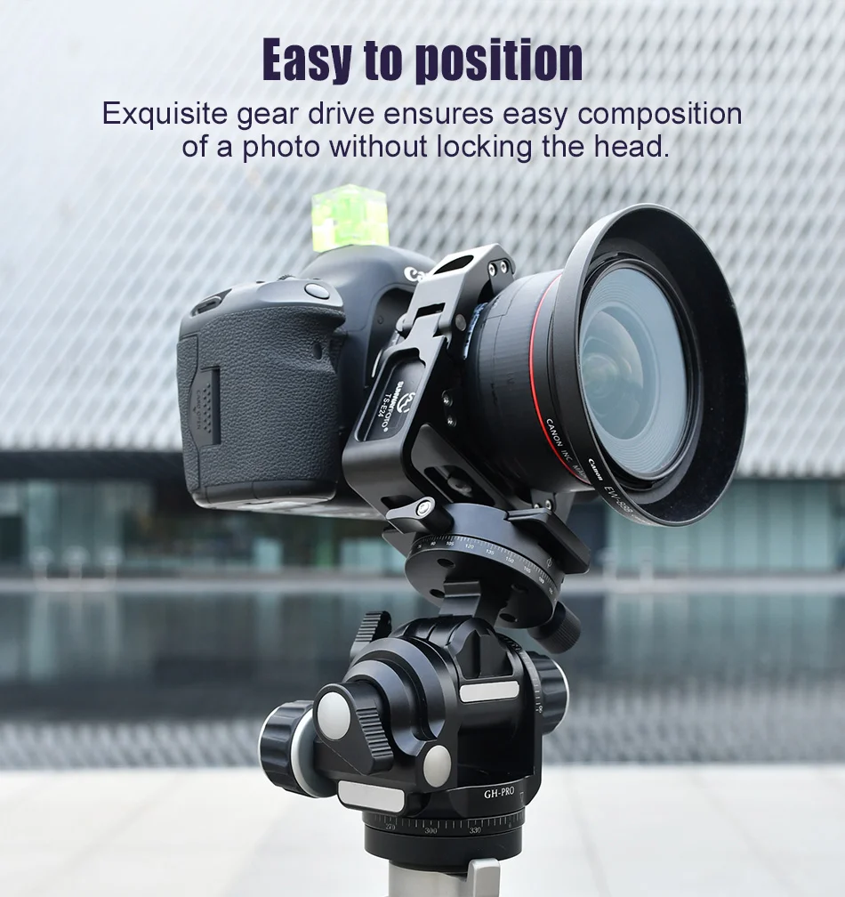 SUNWAYFOTO GH-PRO головка для Gitozo, Manfrotto, Benno штатив