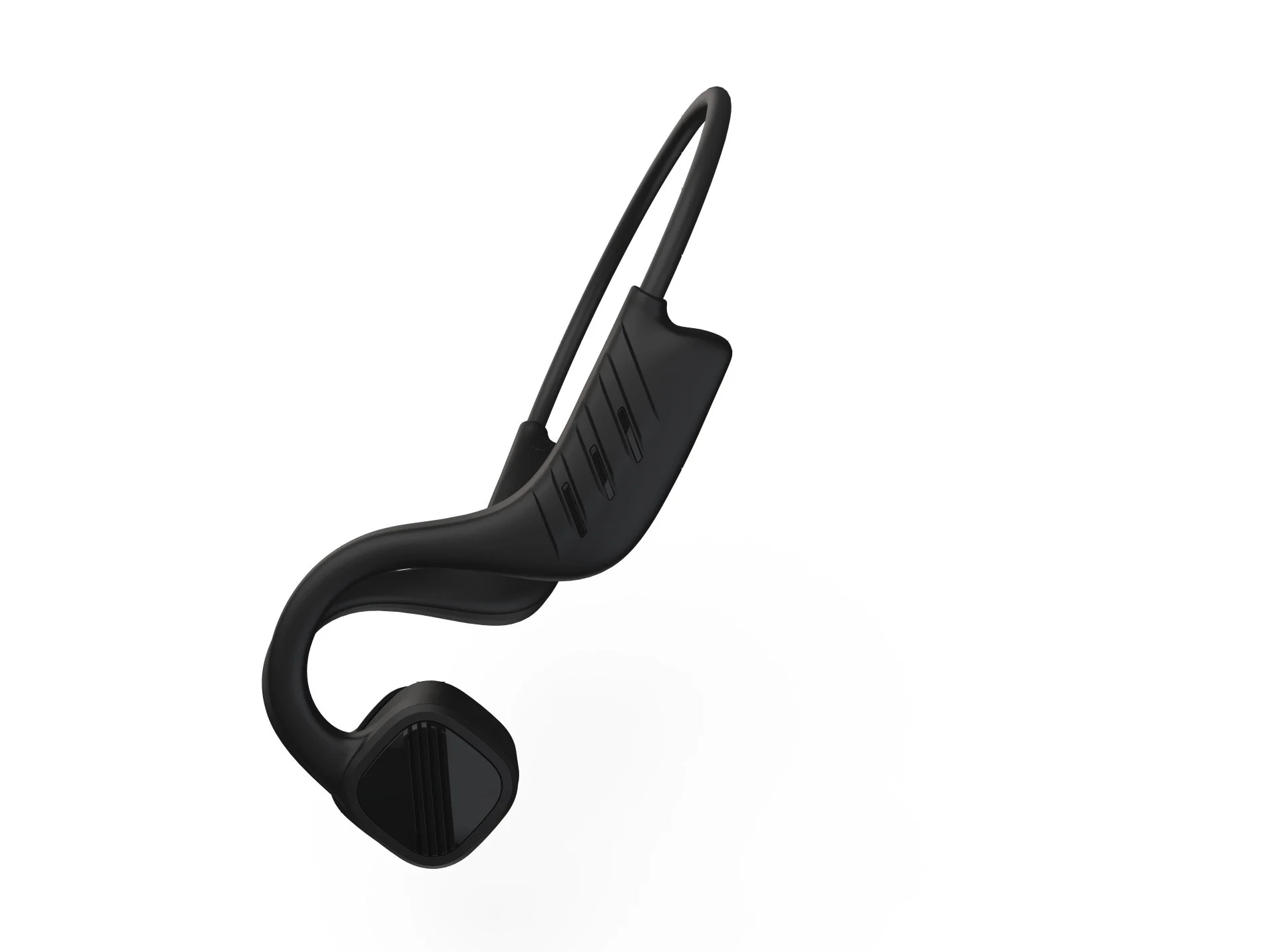 

Built in memory MP3 bone conduction Bluetooth headset wireless sports running swimming ear hanging high-end men's and women's