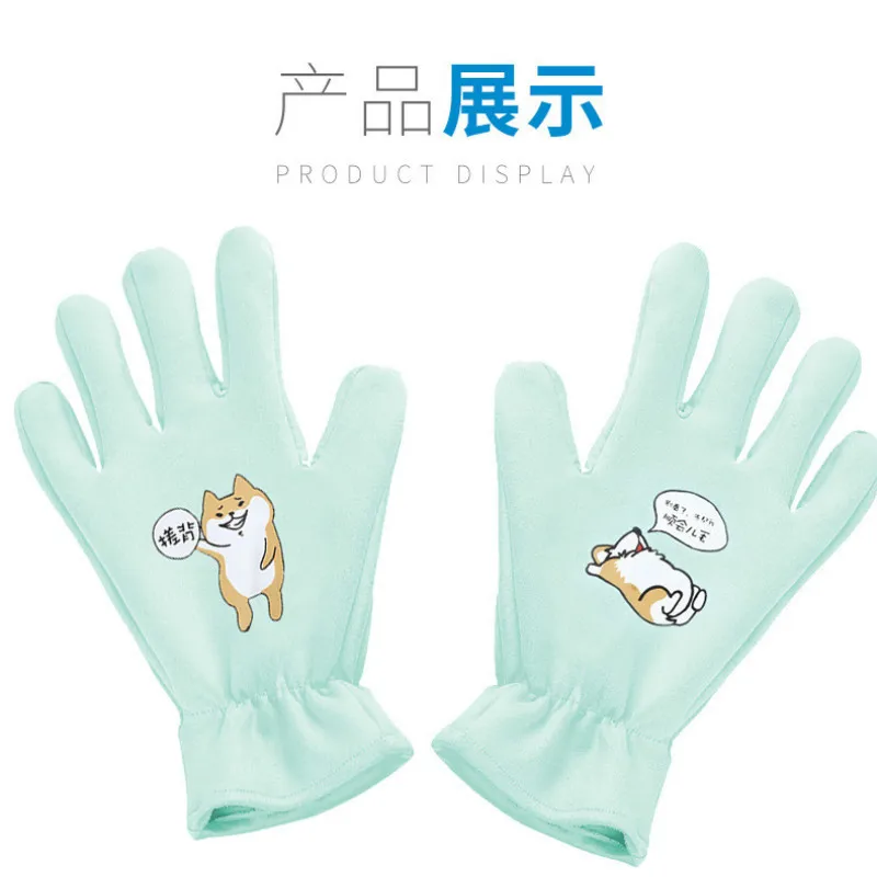 Перчатки для домашних животных Массажная расческа кошек и собак чистящие