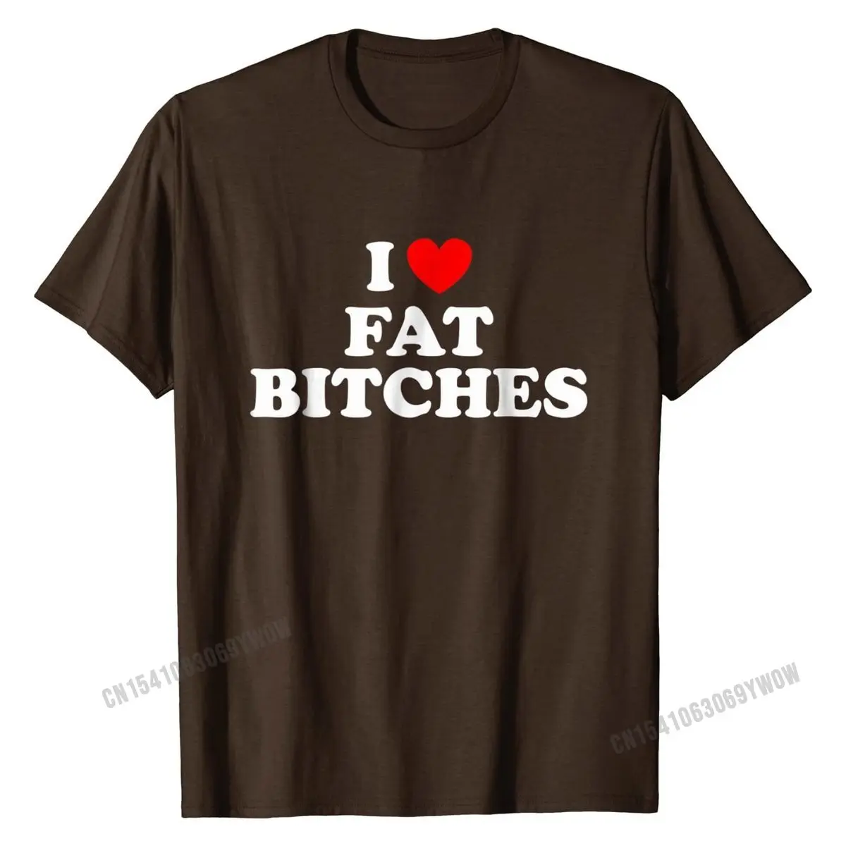 Забавная футболка I Love Fat для взрослых футболки топы Модный хлопковый дизайн