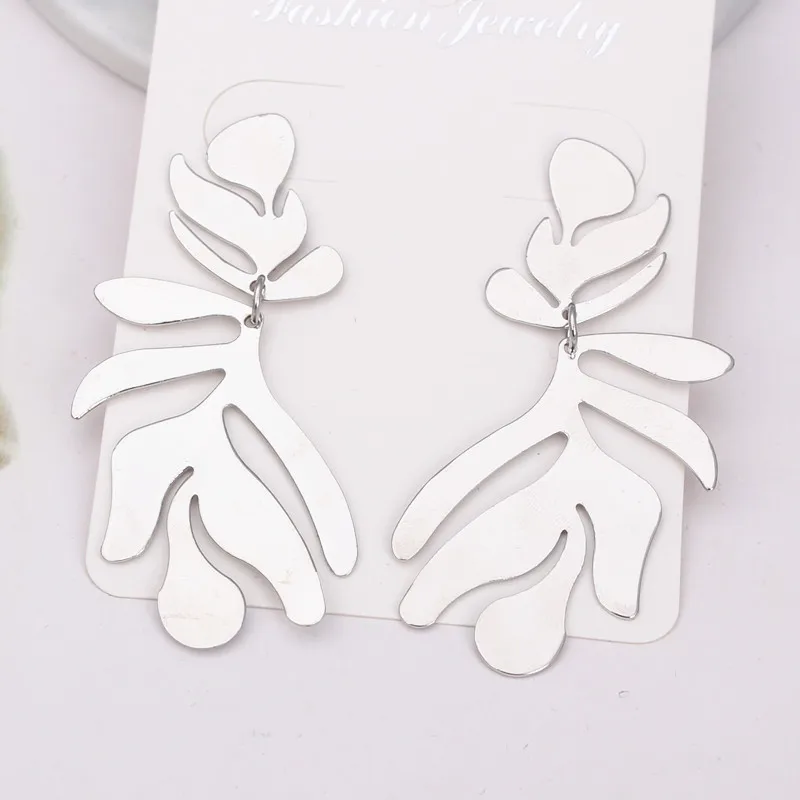 Серьги-подвески в европейском стиле винтажные металлические Висячие Ювелирные