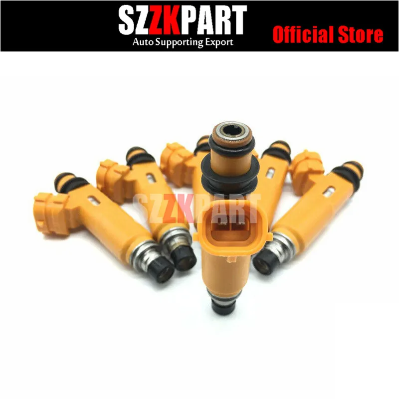 

6Pcs 195500-3300 Fuel Injector for Mitsubishi Montero Sport 3.5L 1999-2004