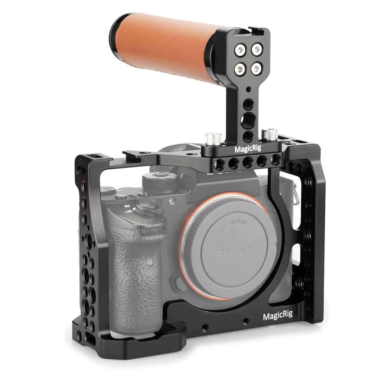 Комплект удлинителей MAGICRIG с кожаной ручкой для камеры Sony A7RIII /A7RII /A7SII /A7M3 /A7II