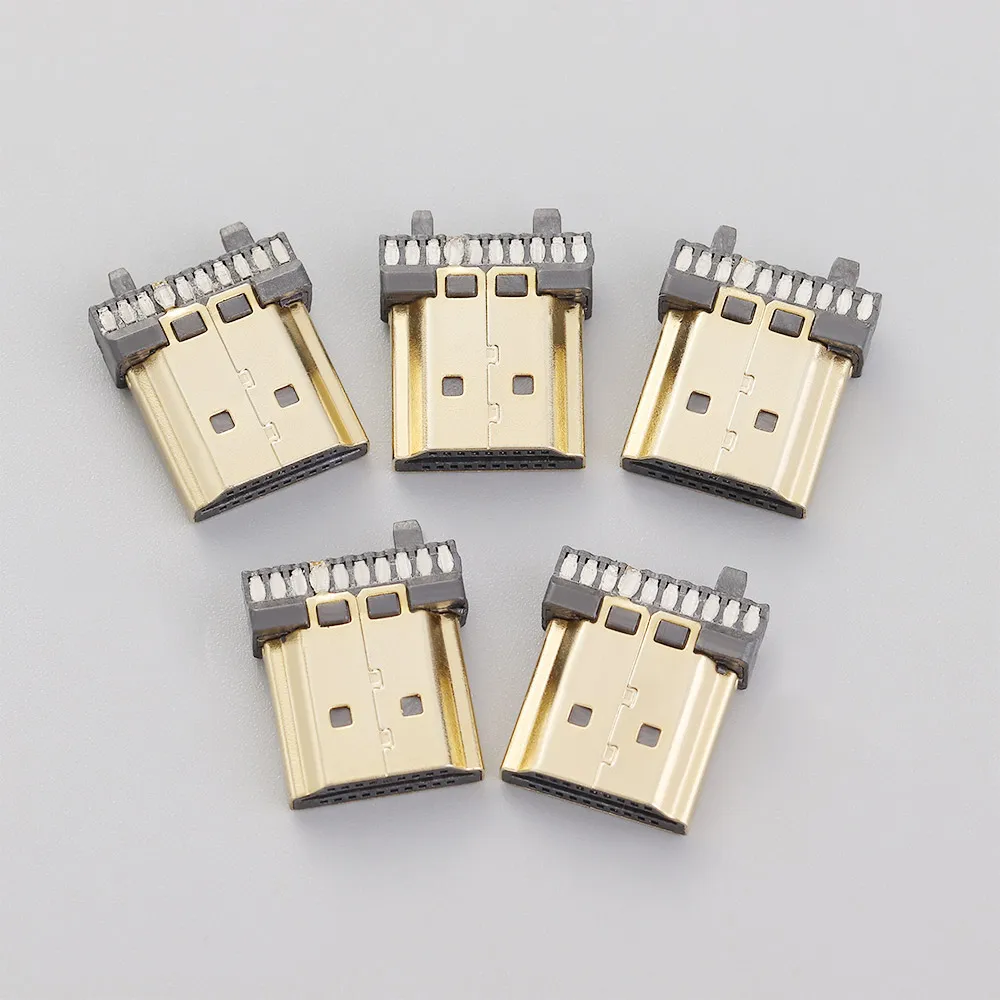 5 шт. практичный штекер 19 контактов типа А фоторазъем для ремонта замены разъема