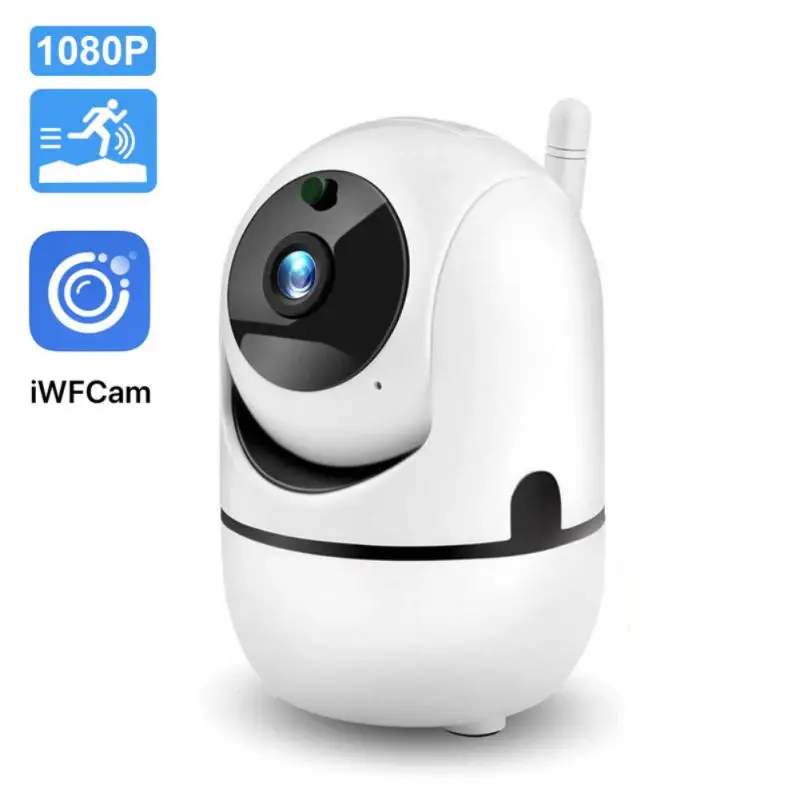 1080P Baby Monitor WiFi Cry Alarm IP Camera Video Nanny Cam Night Vision Wireless Surveillance CCTV New | Безопасность и защита