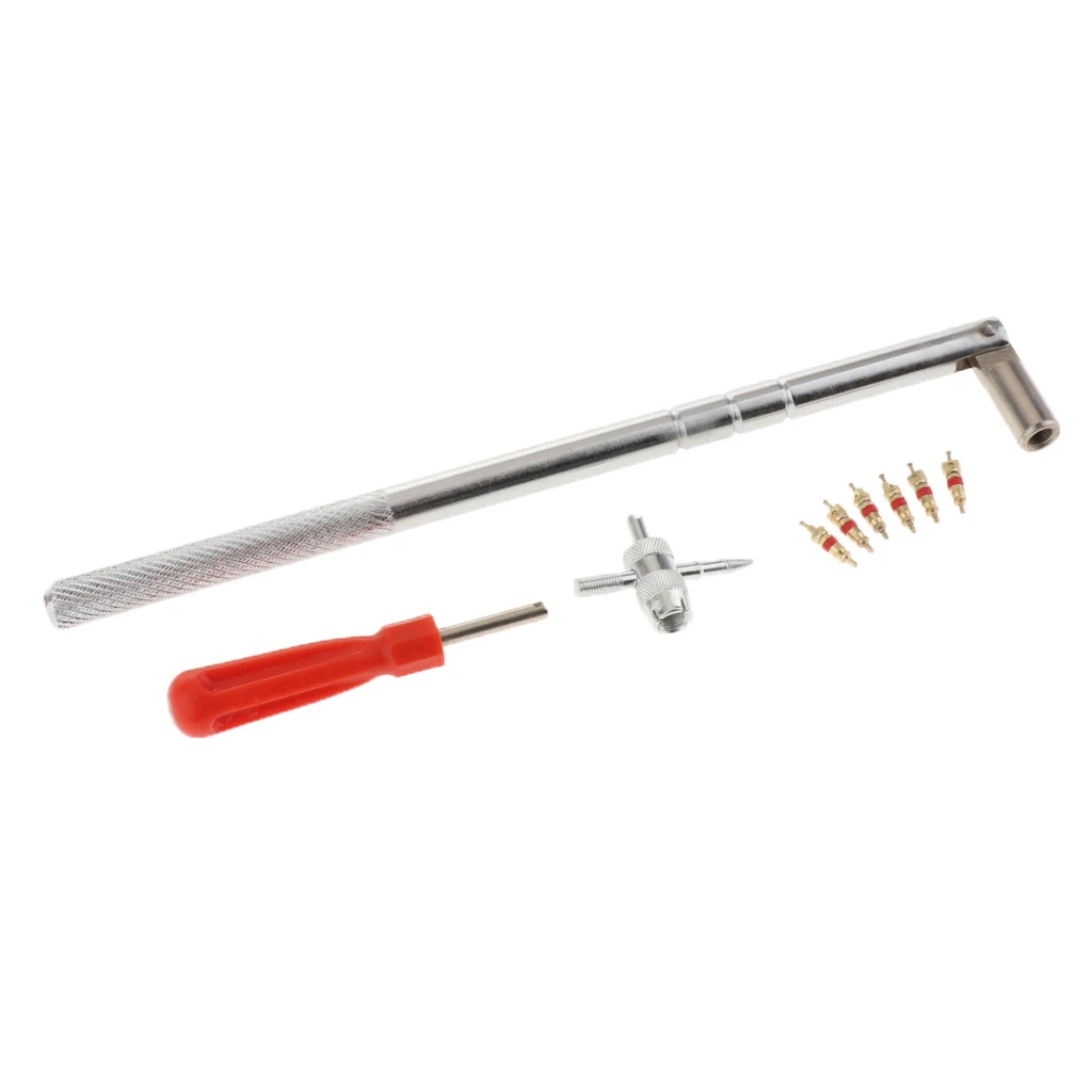 Набор инструментов для установки стержня клапана 7 упаковок хром съемник штекер