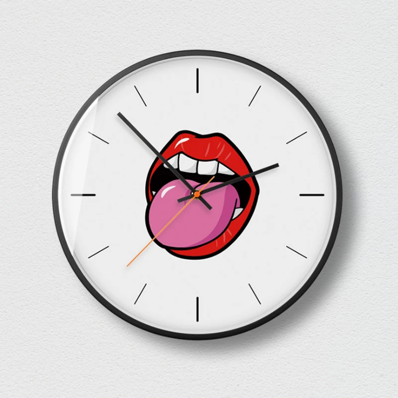 Часы настенные бесшумные в китайском стиле Простые индивидуальные современные