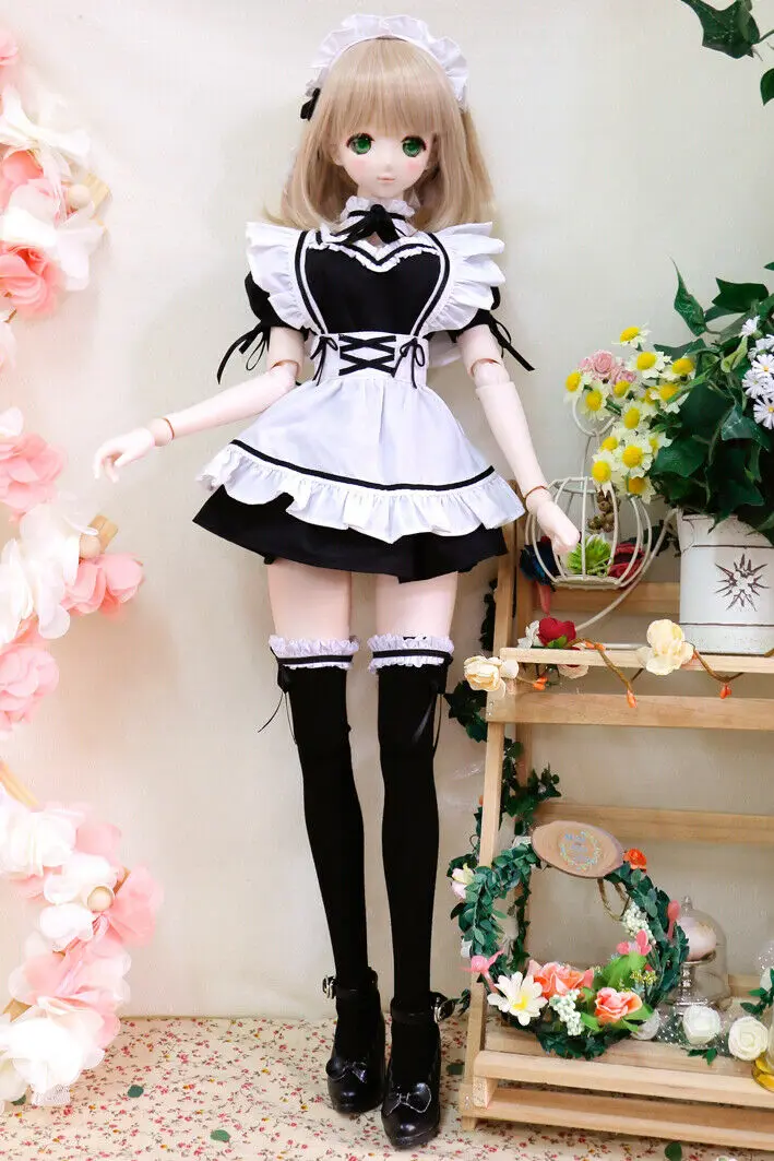 [Wamami] платье горничной для 1/4 MSD 1/3 SD DD AOD LUTS VOLKS куклы кукольные костюмы|Куклы| |