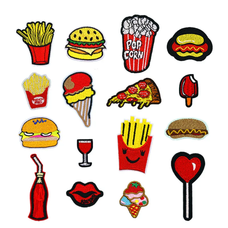 Милые Мультяшные нашивки с утюгом для девочек детская одежда вышивкой сделай сам