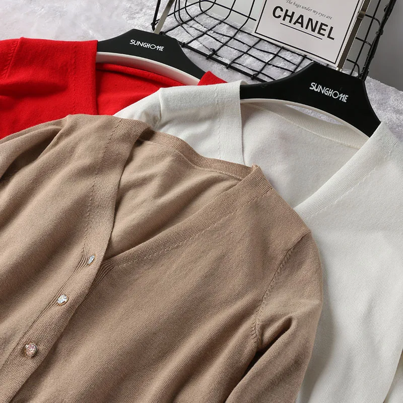 GOPLUS кардиган женский длинный свитер одежда женская кардиганы женские с v