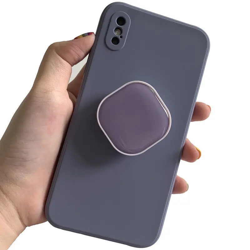 Universal Phone Holders Stand Airbag Bracket Cute Pop Socket Grip Colorful Foldable Lazy Telescopic Desktop Tablet Support | Мобильные