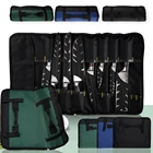 Сумка для кухонных ножей XYj Chef, чехол-рулон, портативная прочная сумка для кухонных принадлежностей, карманы для хранения, комплект для переноски