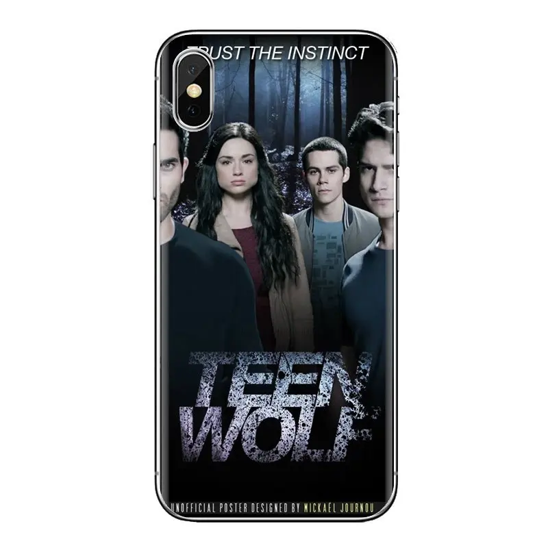 Прочный чехол Teen Wolf сезон мягкий прозрачный просвечивающийся Чехлы для Samsung Galaxy J1