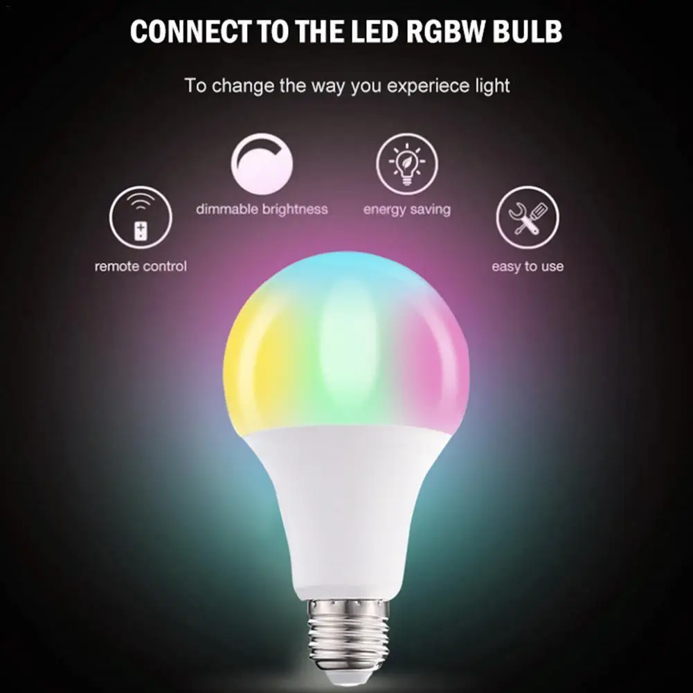 

Инфракрасный пульт дистанционного управления/настенный переключатель RGB лампы светодиодные лампы GU10 с регулируемой яркостью RGBW Белый тепл...