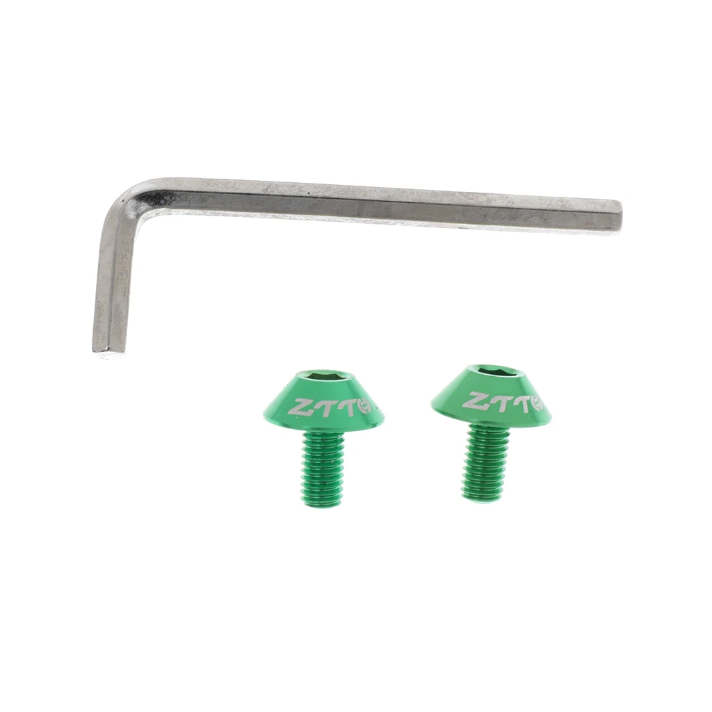 2 шт. болты велосипедные винты из алюминиевого сплава с шестигранной головкой