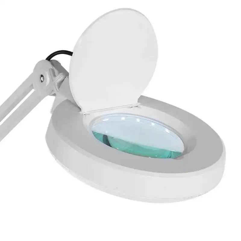 Настольная Косметическая лампа для макияжа 8х увеличительное стекло