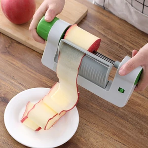 safety fast manual slicer portable vegetables fruit round sheet cutting slicer multi function fruit slicer peeler kitchen gadget free global shipping