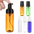 Флакон для вспенивания жидкого мыла, 4050 80100150200 мл, взбитые муссовые точки, шампунь, лосьон, гель для душа с помпой, прозрачный голубой