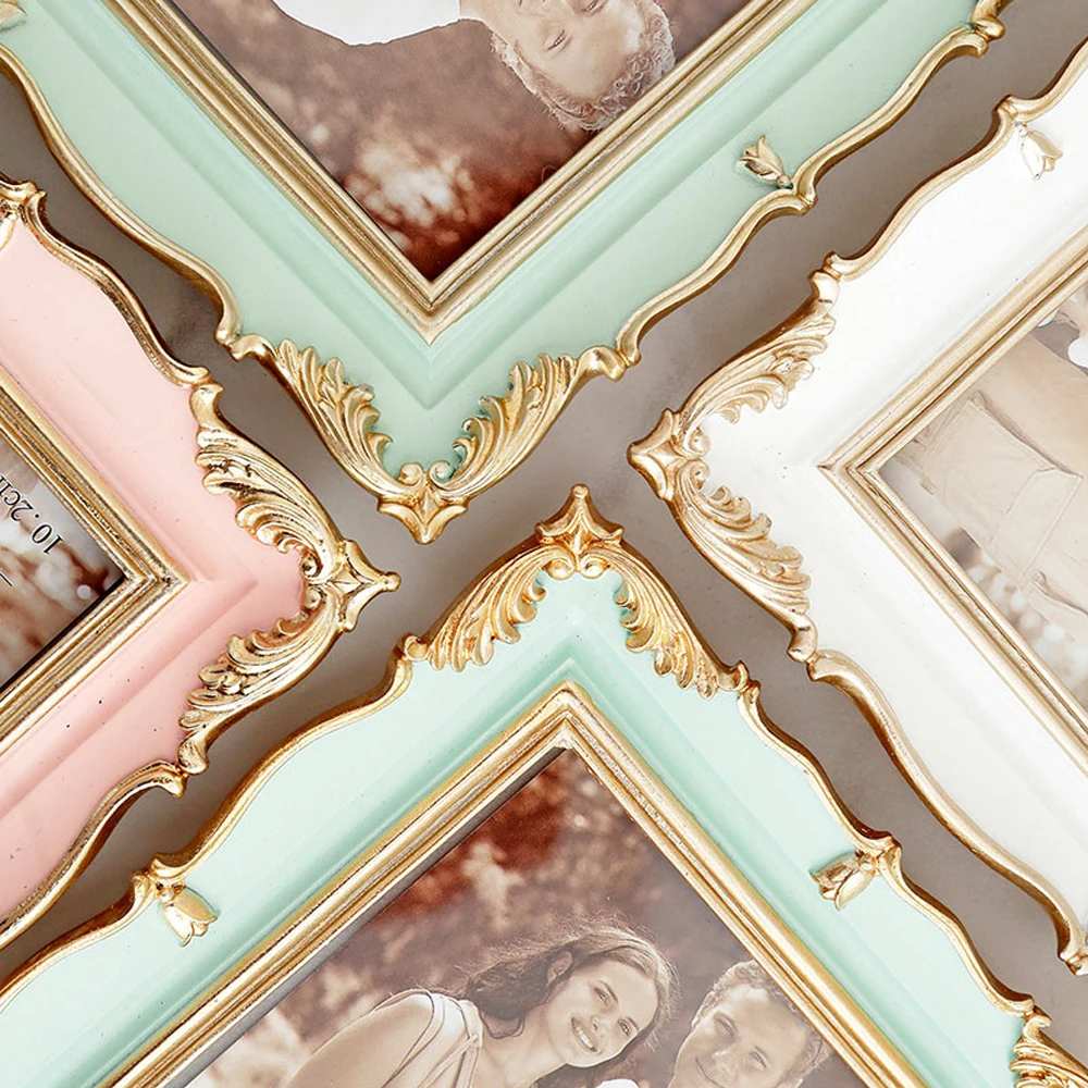 Настольная фоторамка из смолы фотодисплеи украшение для офиса или дома RPF004