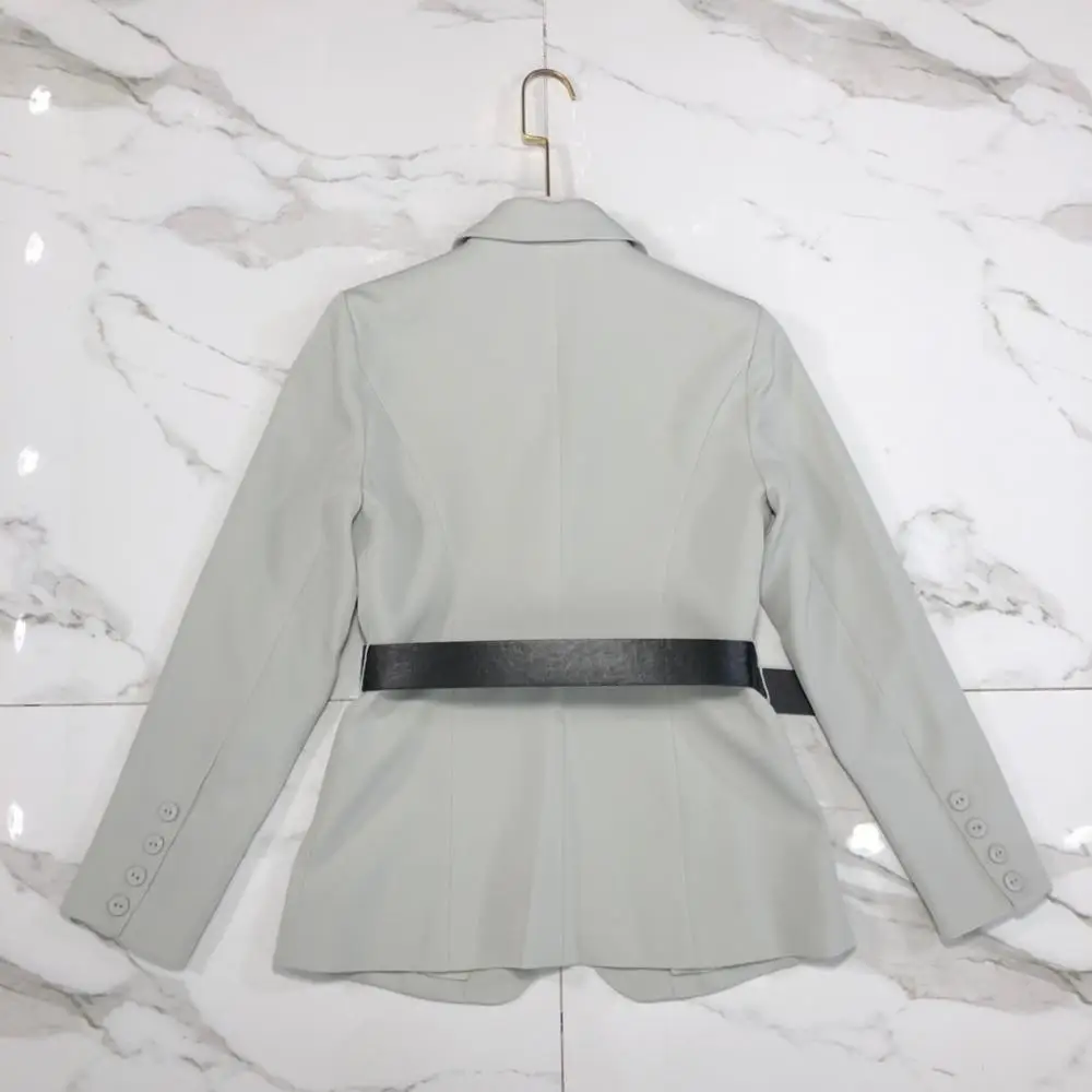 2020 полиэстер хлопок серый новый женский комплект куртка длинное пальто