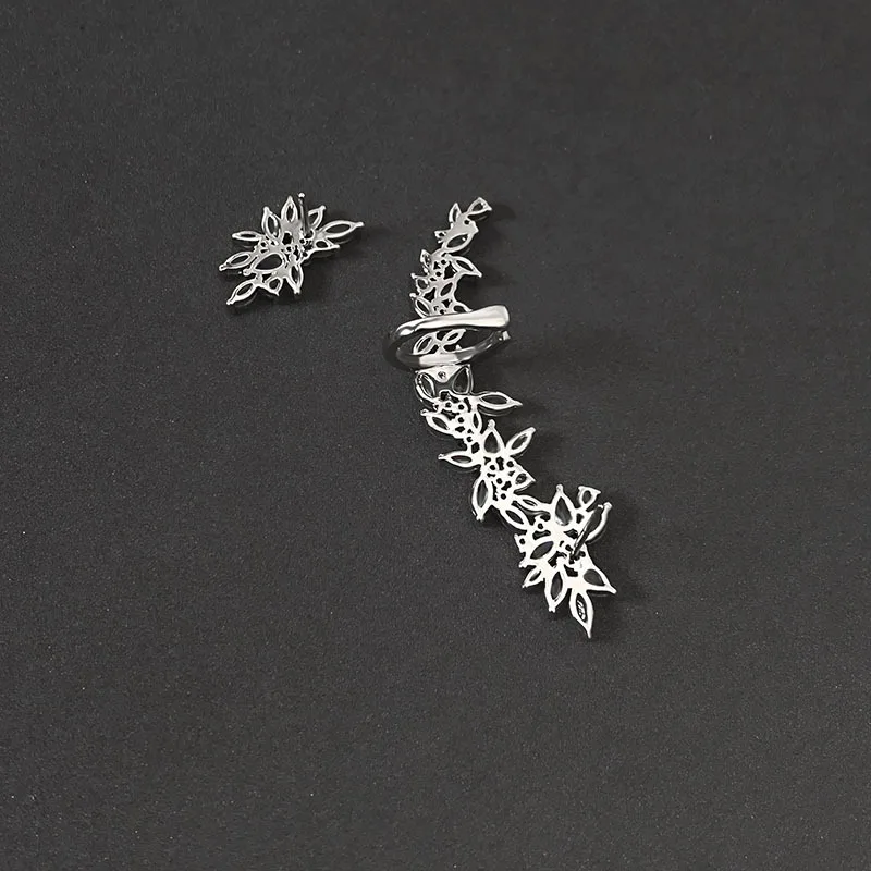 

S925 sterling silver spark line earrings earrings light luxury high-end retro jewelry Valentine's day gift birthday wedding gift