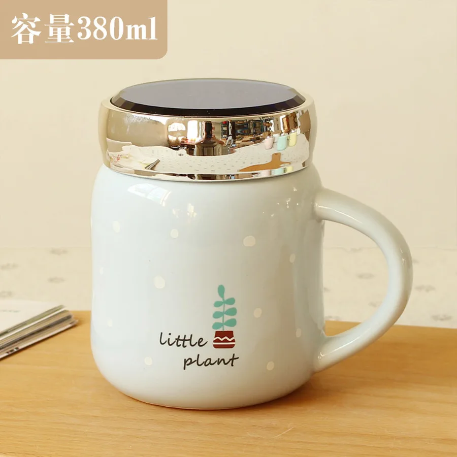 Индивидуальная чашка для напитков керамическая с крышкой рождественские кружки