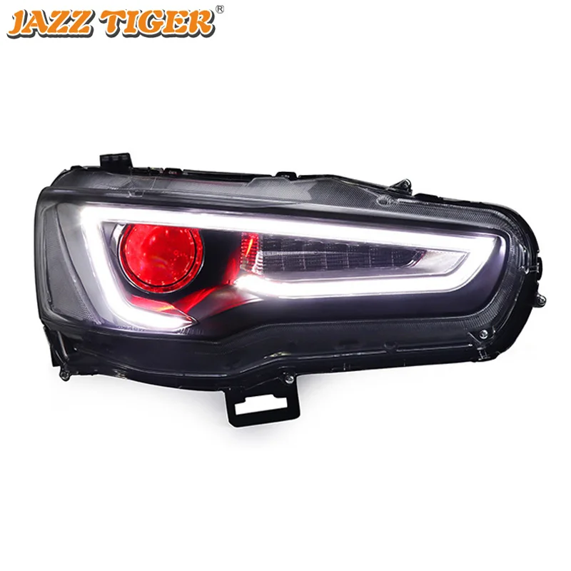 JAZZ TIGER автомобильный Стайлинг светодиодный DRL Красный дьявольский глаз