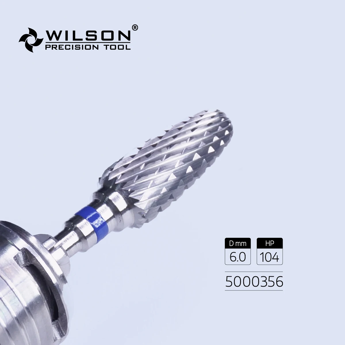 

WilsonDental Burs 5000356-ISO 274 190 060 Tungsten Carbide Dental Burs for trimming Plaster/Acrylic/Metal