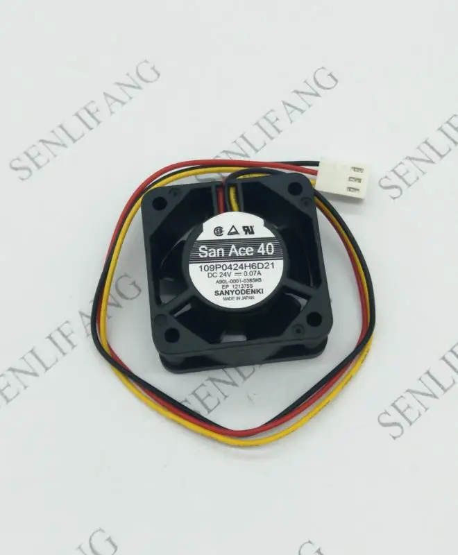 A90L-0001-0385# B 109P0424H6D21 24 В 0.07A Вентилятор Fanuc FANUC 4020