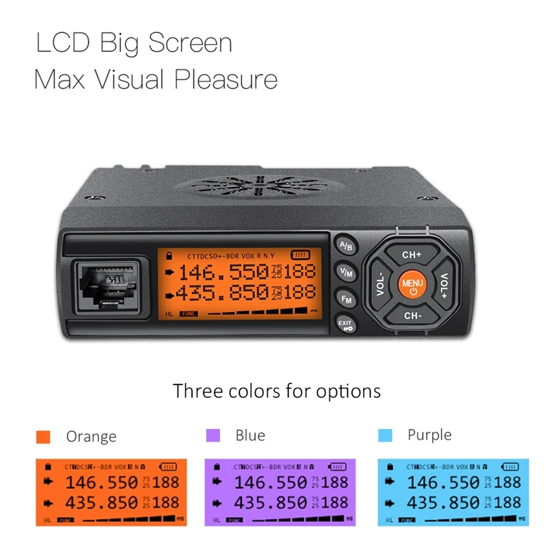 

Zastone 218 Professional Walkie Talkie 25W High Power Dual Band Car Fm Radio Walkie Talkie