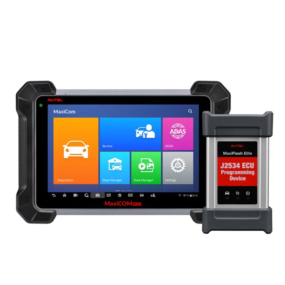 Autel MaxiCom MK908P OBD2 сканер ECU кодирование J2534 программирование ключ OBD 2 Авто