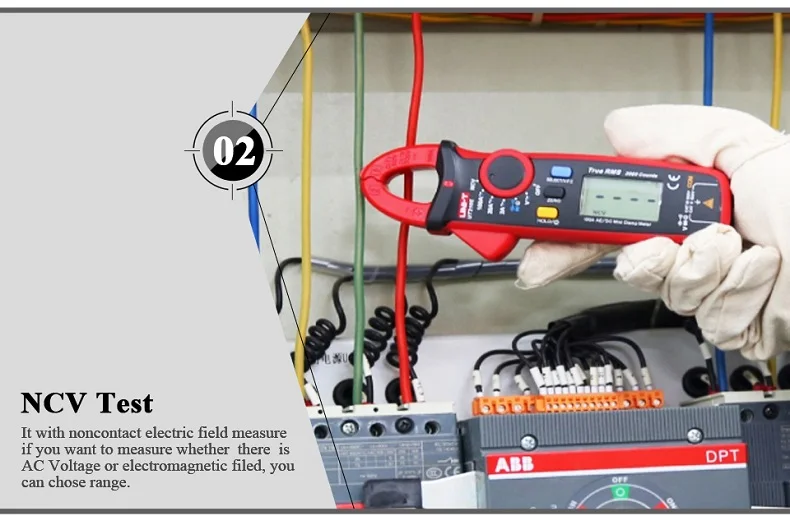 UNI-T UT210A/UT210B/UT210C/UT210D/UT210E True RMS цифровые клещи AC/DC измеритель емкости Бесконтактный мультиметр