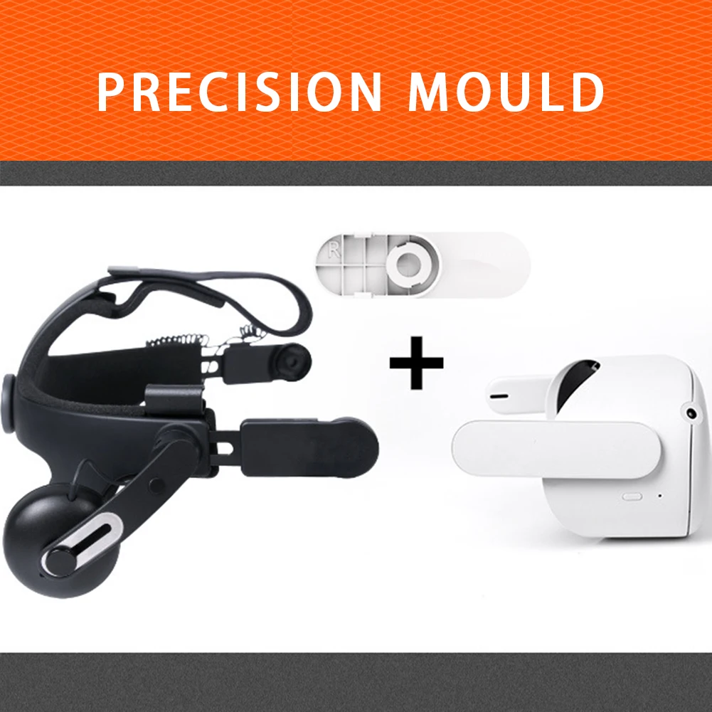 

Adjustable Length Durable Headband Adapter Easy Install Practical VR Accessories Disassembly Gaming Portable For Oculus Quest 2