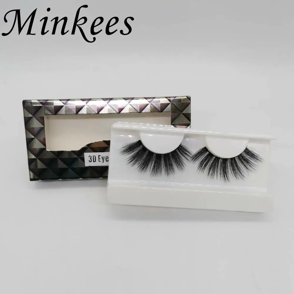 Minkees новые 3D ресницы 5/10 пар Натуральные Искусственные норковые оптом накладные