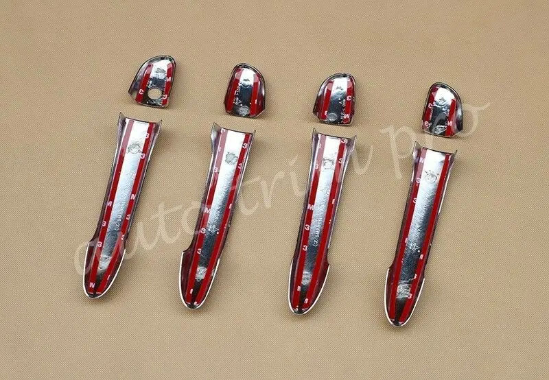 ABS хромированная крышка дверной ручки защитная накладка подходит для Mazda2 DJ DL Demio