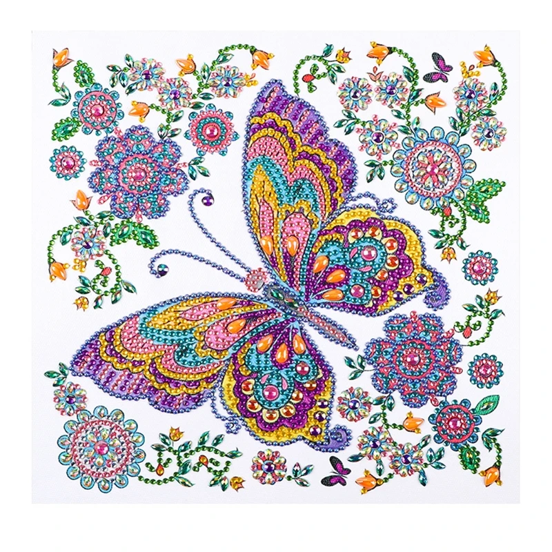 

Бабочка цветок 5D DIY Специальная алмазная живопись Вышивка Стразы Кристалл вышивка крестиком набор для рукоделия