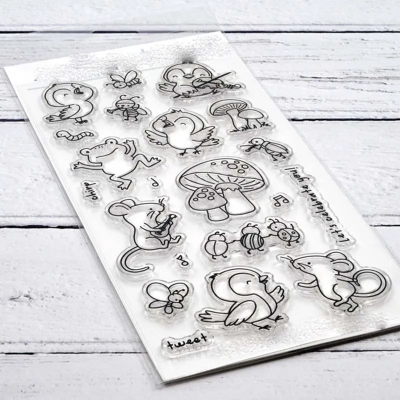 Штампы для скрапбукинга в ассортименте