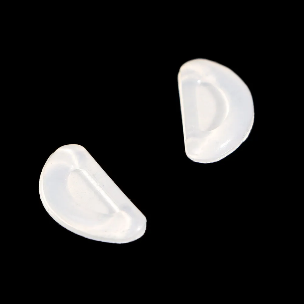 5 пар Нескользящие силиконовые накладки на нос для очков|Аксессуары очков| |