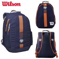 large capacity wiilson original tennis bag sport backpack racquet sports bag for men women tennis racket carrier gym bags