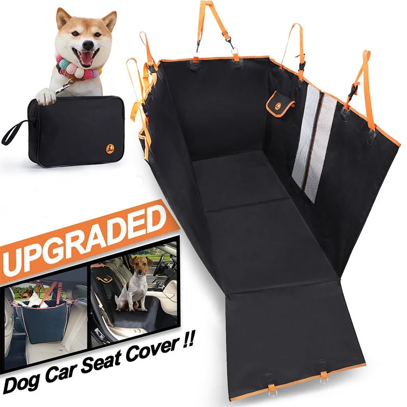 

Dog Carriers Car Bench Seat Travel Dog Car Seat Cover Pet Rear Back Seat Cover Mats Hammock Cushion Protector
